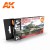 AK 3rd Generation Acrylic MODERN RUSSIAN COLOR SET 6X17 ml VOL 1 AK11662